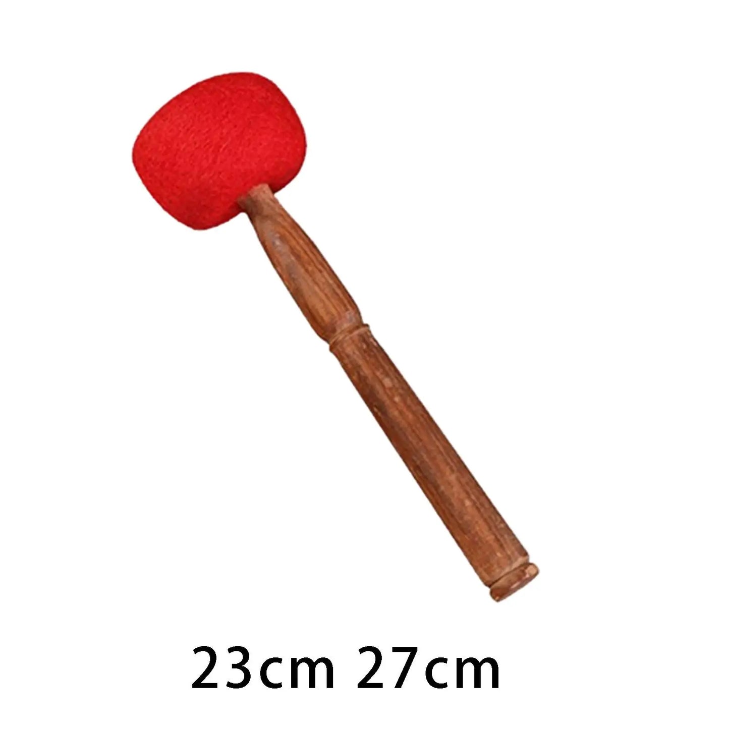 Handcrafted Red Felt Mallet
