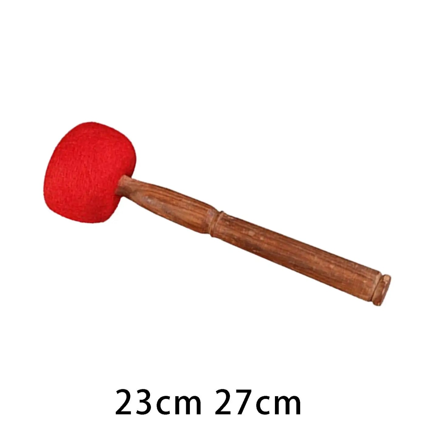 Handcrafted Red Felt Mallet
