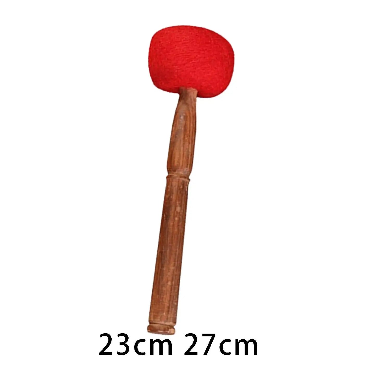 Handcrafted Red Felt Mallet